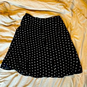 DKNY City Vintage silk skirt